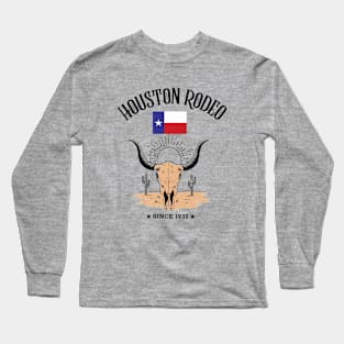 HOUSTON RODEO TEXAS Long Sleeve T-Shirt